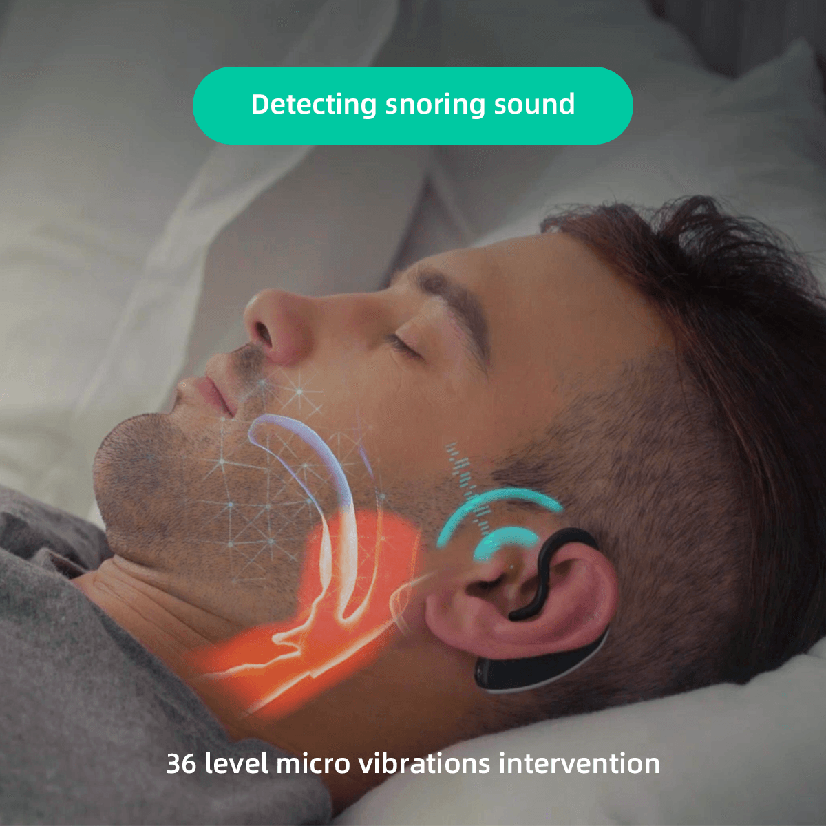 New Arrival Hot Sales Smart PRO YA1323 Snore Earset E4 Anti-snoring Device