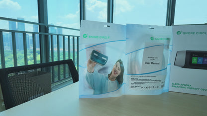 Sleepeace 2026 Top 1 BiPAP-S Device-All-New Upgraded , Ultra-Quiet, Integrated Humidifier and 3.2-Inch Touchscreen for Home Sleep Apnea Therapy
